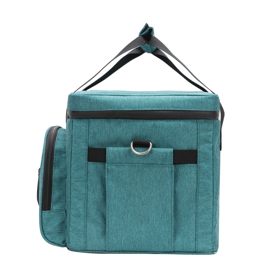 16L or 28L Thermal Cooler Bag, Teal side view