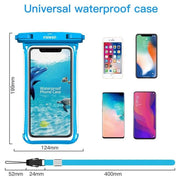 Waterproof Phone Case for iPhone and Samsung, Dimensions