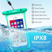 Waterproof Phone Case for iPhone and Samsung, Specs