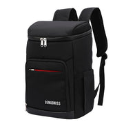 Large Cooler Thermal Backpack, Black