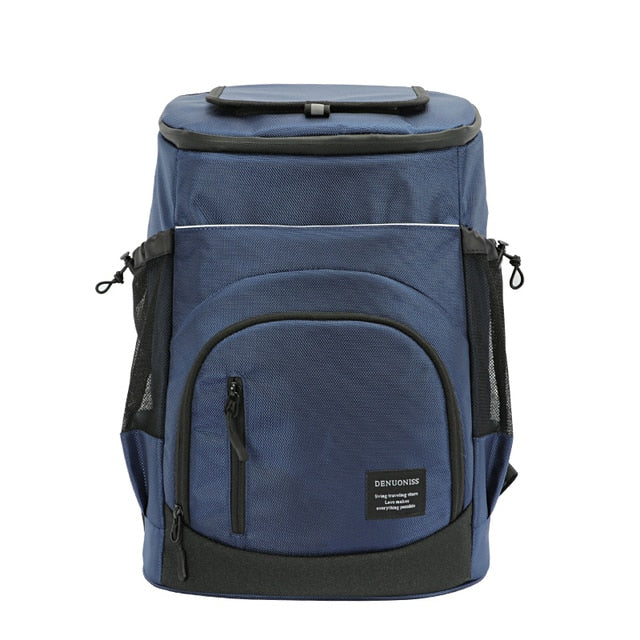 33L Insulated Cooling Thermal Backpack, Navy