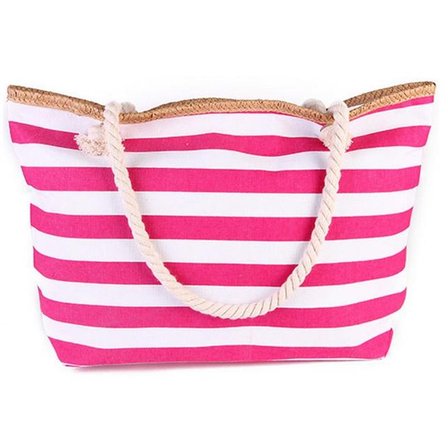 Beach tote with zipper hotsell